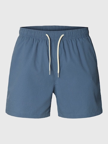 SELECTED Zwemshorts in Blauw
