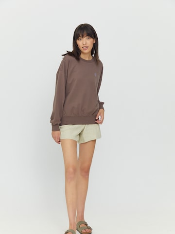 mazine Sweatshirt ' Monica Sweater ' in Brown