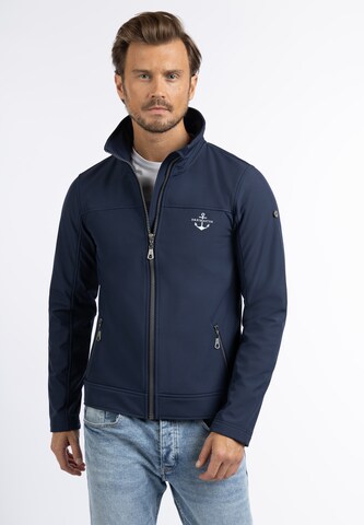 DreiMaster Maritim Performance Jacket in Blue: front