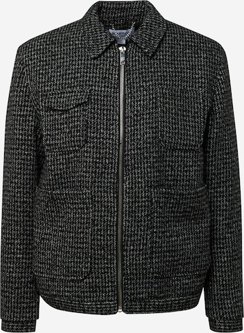 BURTON MENSWEAR LONDON Jacke in Schwarz: predná strana