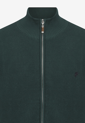 DENIM CULTURE Плетена жилетка 'Weston' в зелено