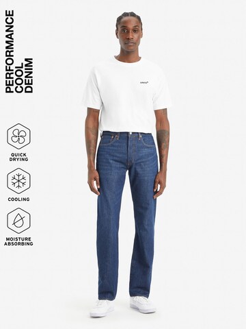 LEVI'S ® Regular Jeans '501®  Levi'S  Original Performance Cool' in Blauw