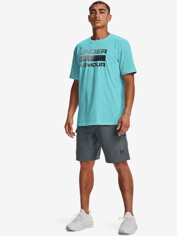 UNDER ARMOUR Performance Shirt 'Team Issue' in Blue