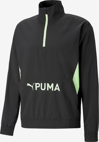 PUMA Sportjas in Zwart: voorkant