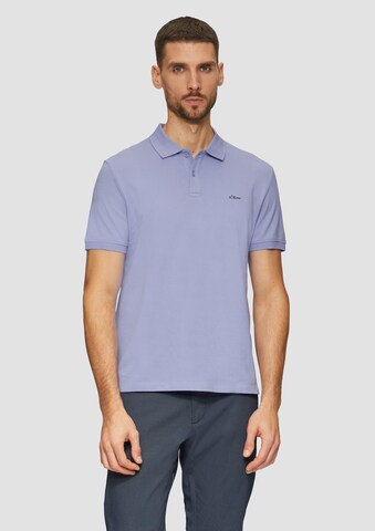 T-Shirt s.Oliver en violet : devant