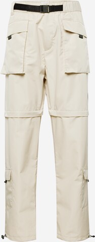 Regular Pantalon Calvin Klein Jeans en beige : devant