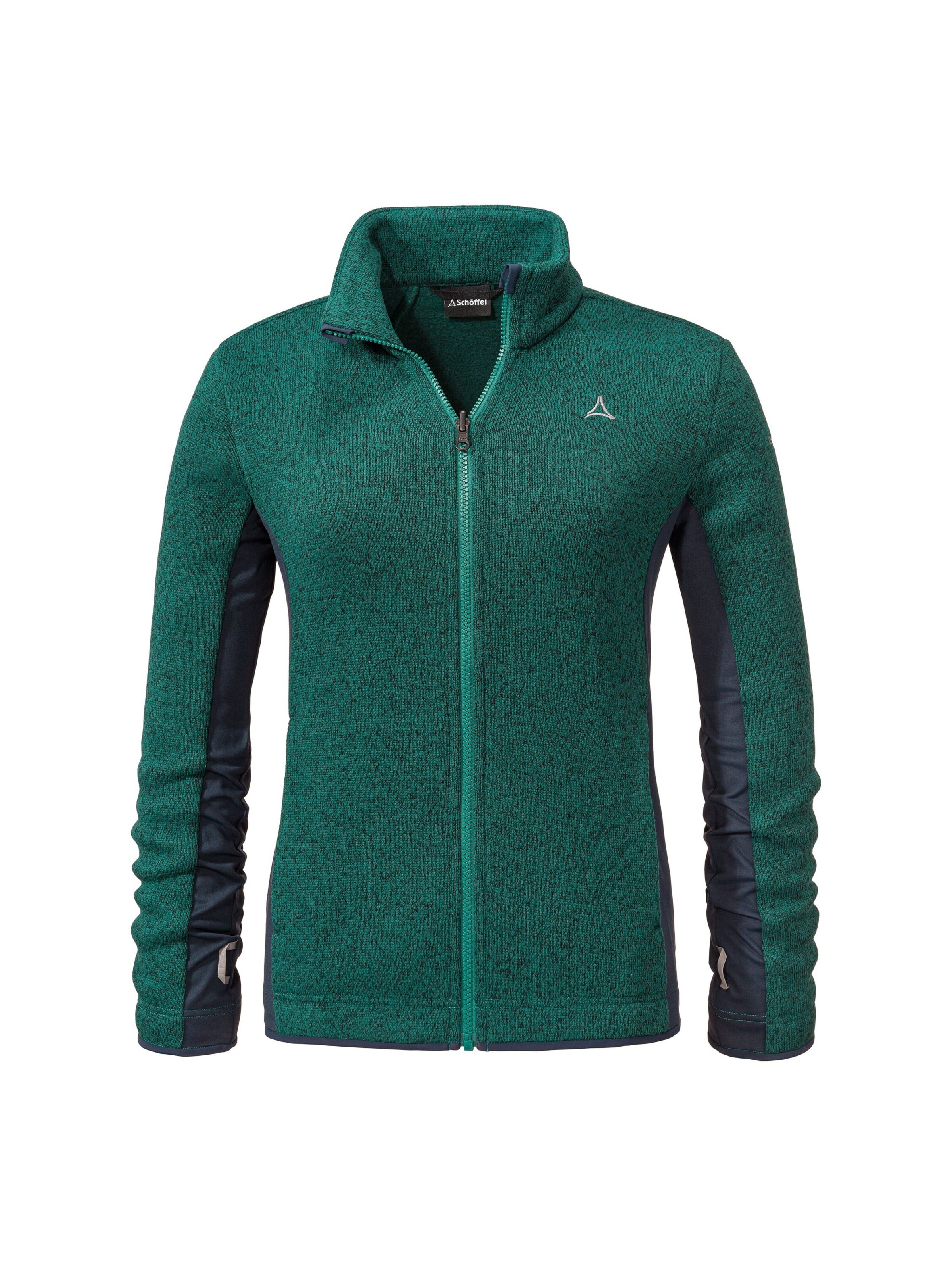 Schöffel Fleece Jacket 'Oberau' in Green: front