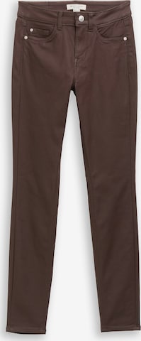 TOM TAILOR DENIM Jeans 'TTNELA' in Bruin: voorkant