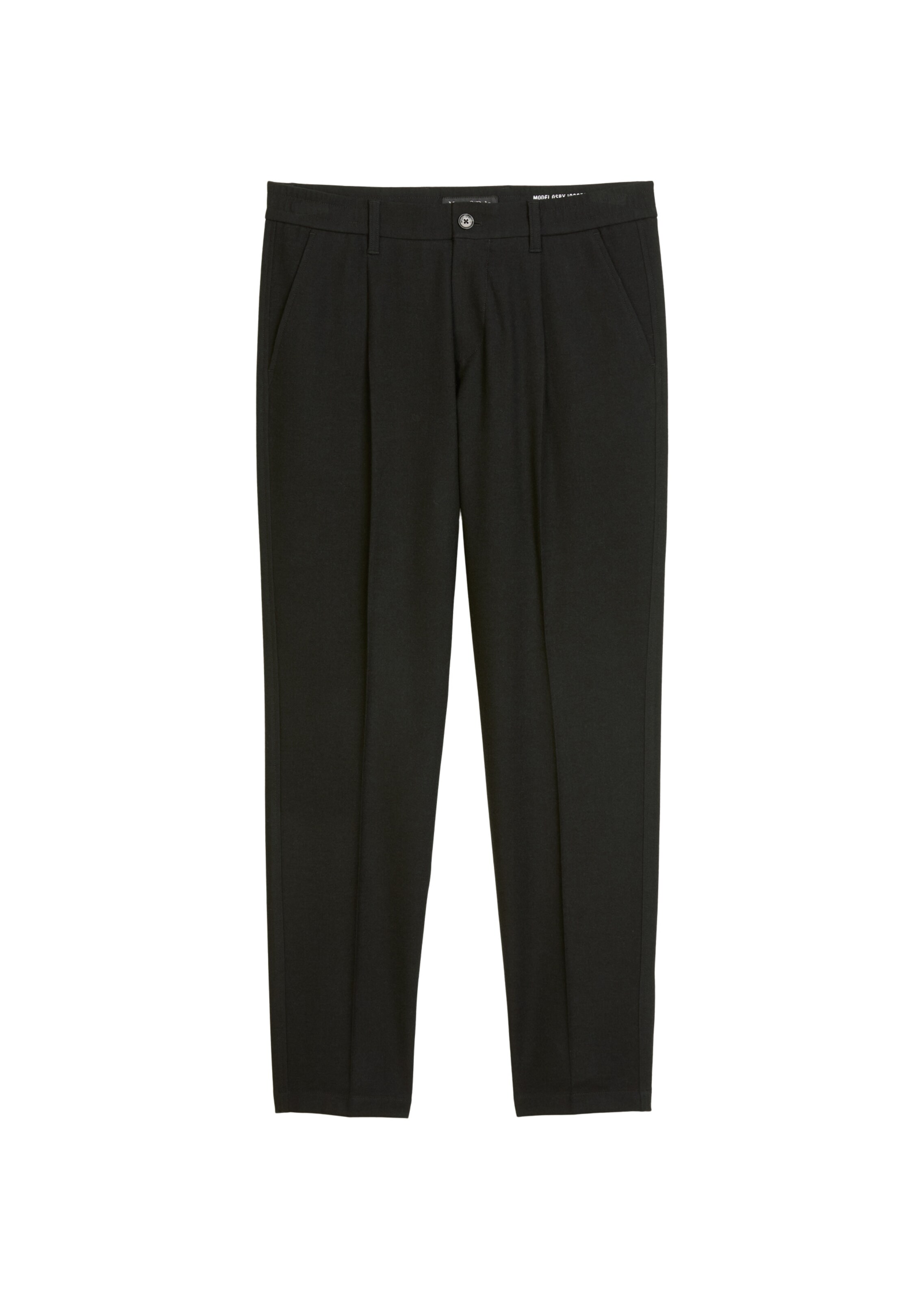 Marc O'Polo Pleat-front trousers 'Osby' in Blue: front