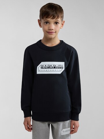 NAPAPIJRISweater majica 'KITIK' - crna boja: prednji dio