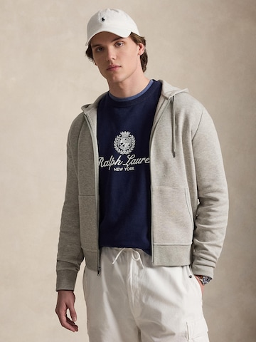 Polo Ralph Lauren Sweatvest in Grijs: voorkant