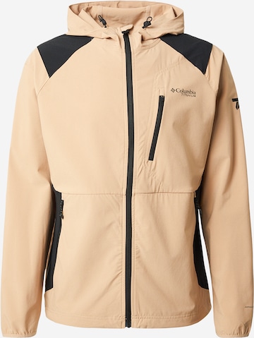 COLUMBIAOutdoor jakna 'Triple Canyon' - smeđa boja: prednji dio