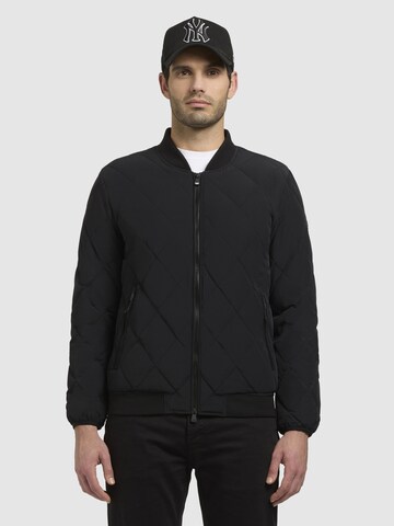 khujo Between-season jacket 'Ylva' in Black: front