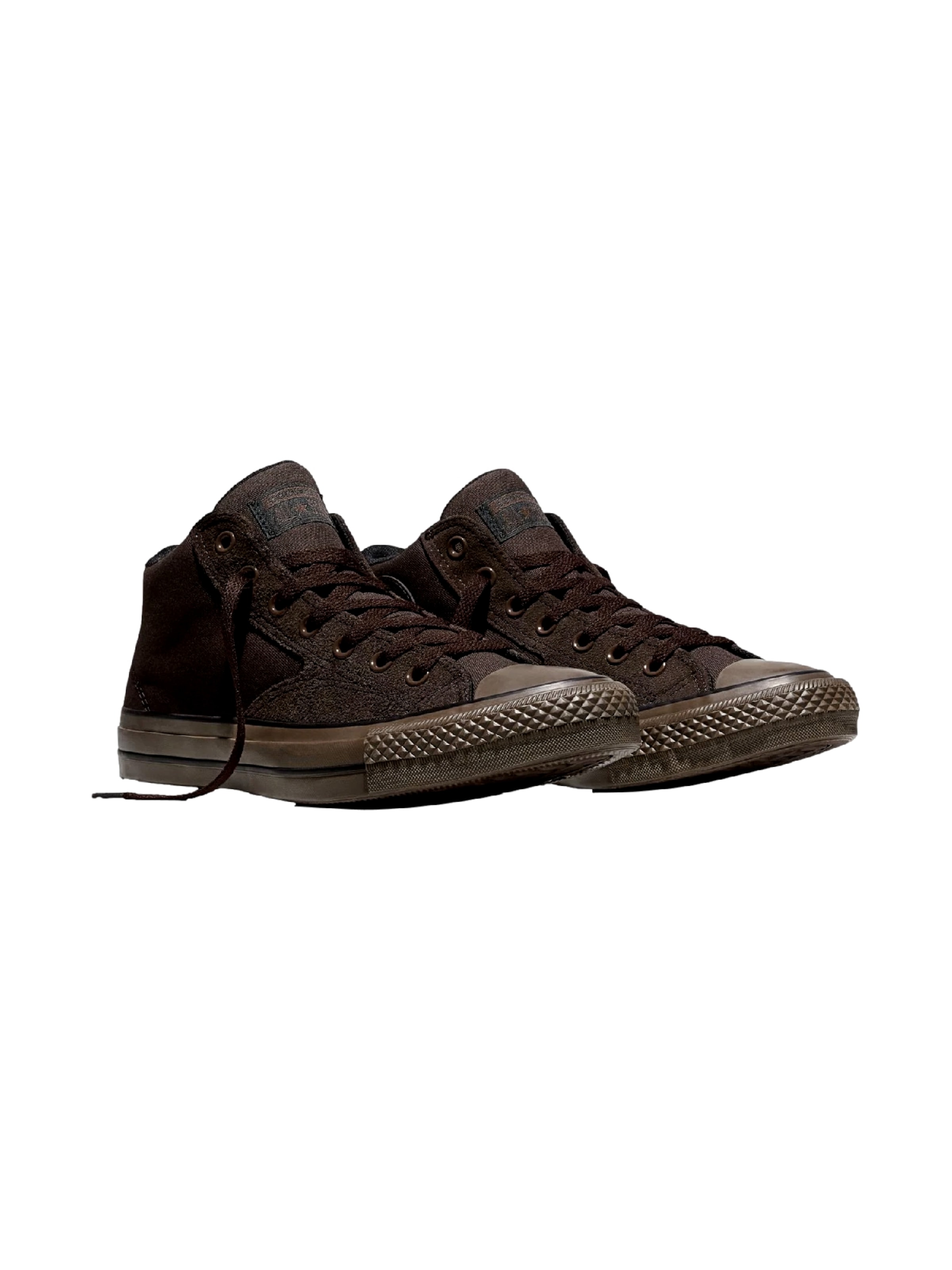 CONVERSE High-Top Sneakers in Brown