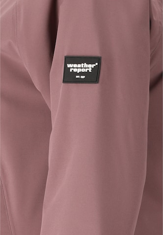 Weather Report Regenjacke in Braun