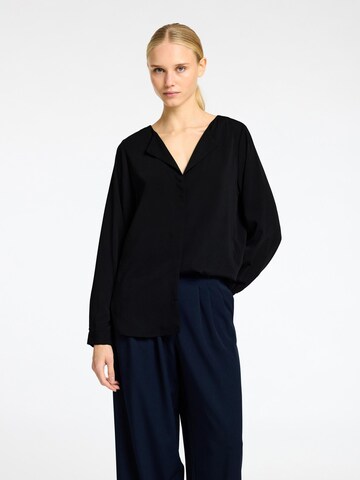 SELECTED FEMME Bluse i sort: forside