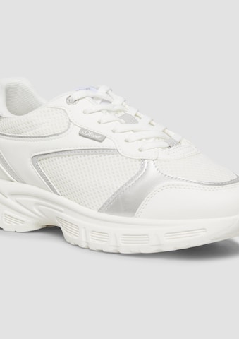 s.Oliver Platform trainers in White