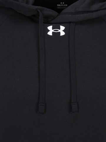 UNDER ARMOUR Athletic Sweatshirt in Black