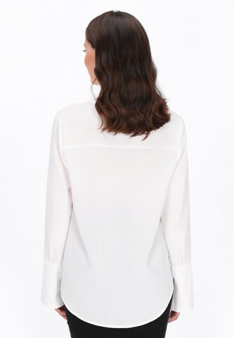 usha BLACK LABEL Blouse in White