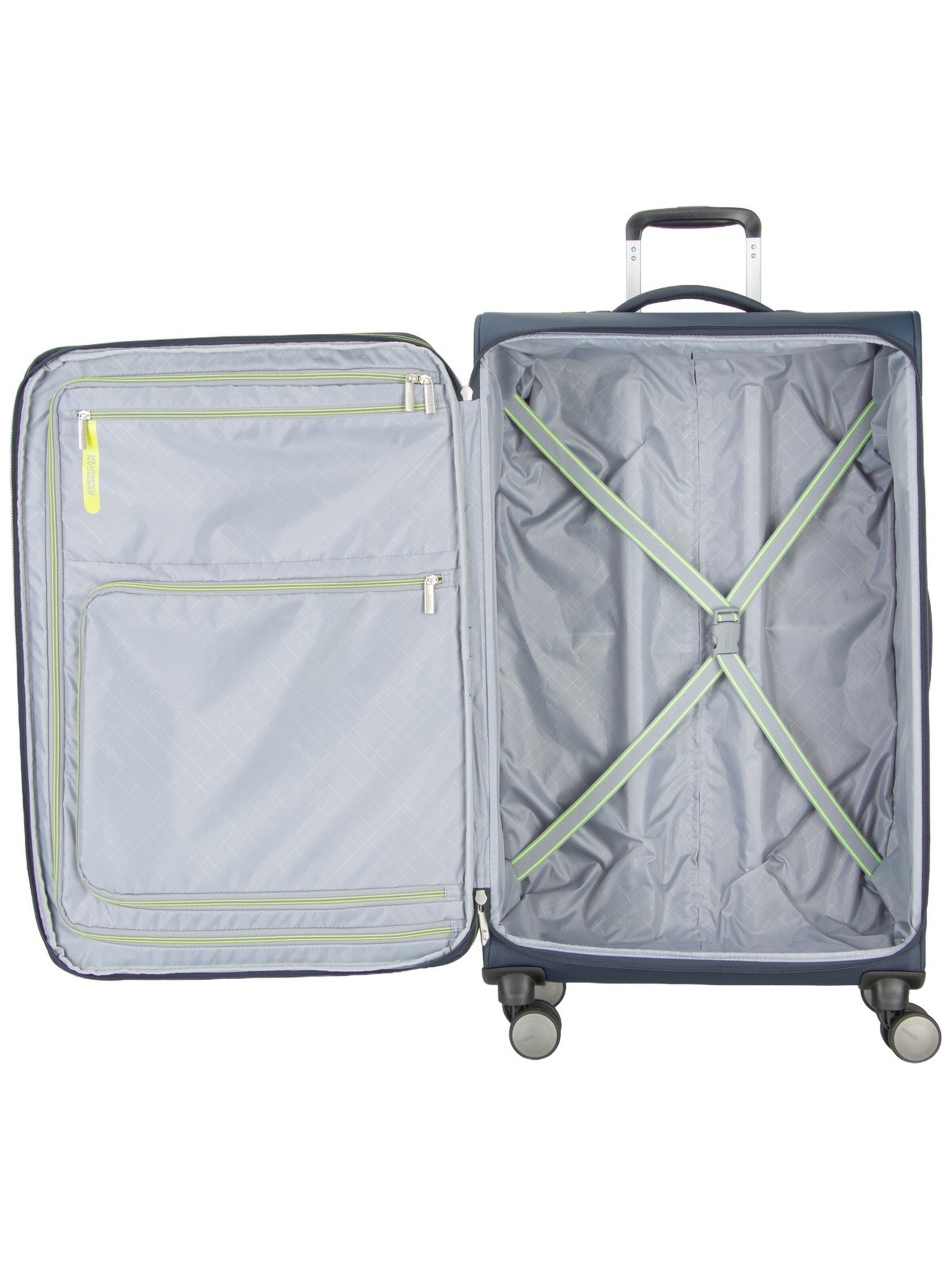American Tourister Trolley in Blau