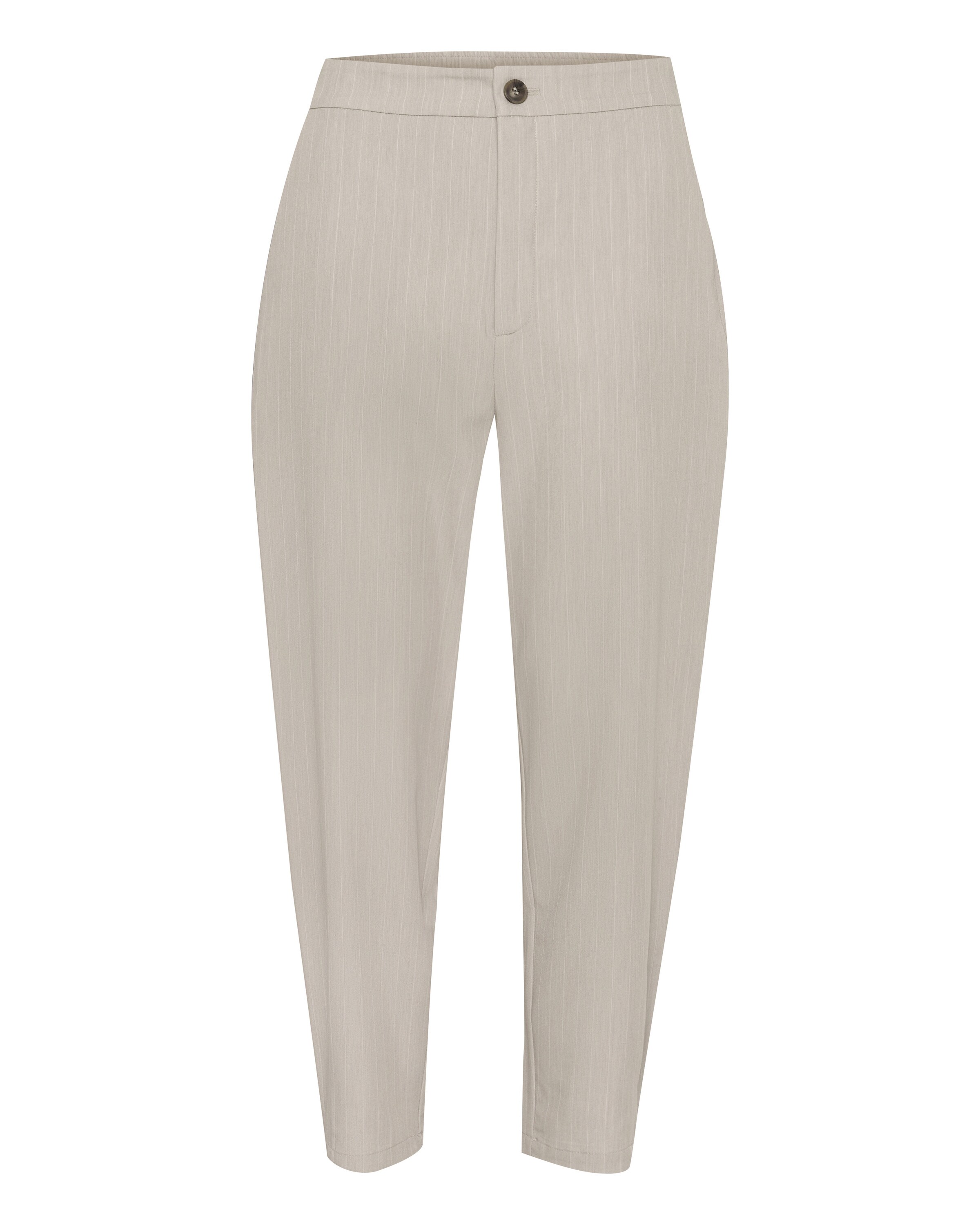 Kaffe Loosefit Bukser med fals i beige: forside