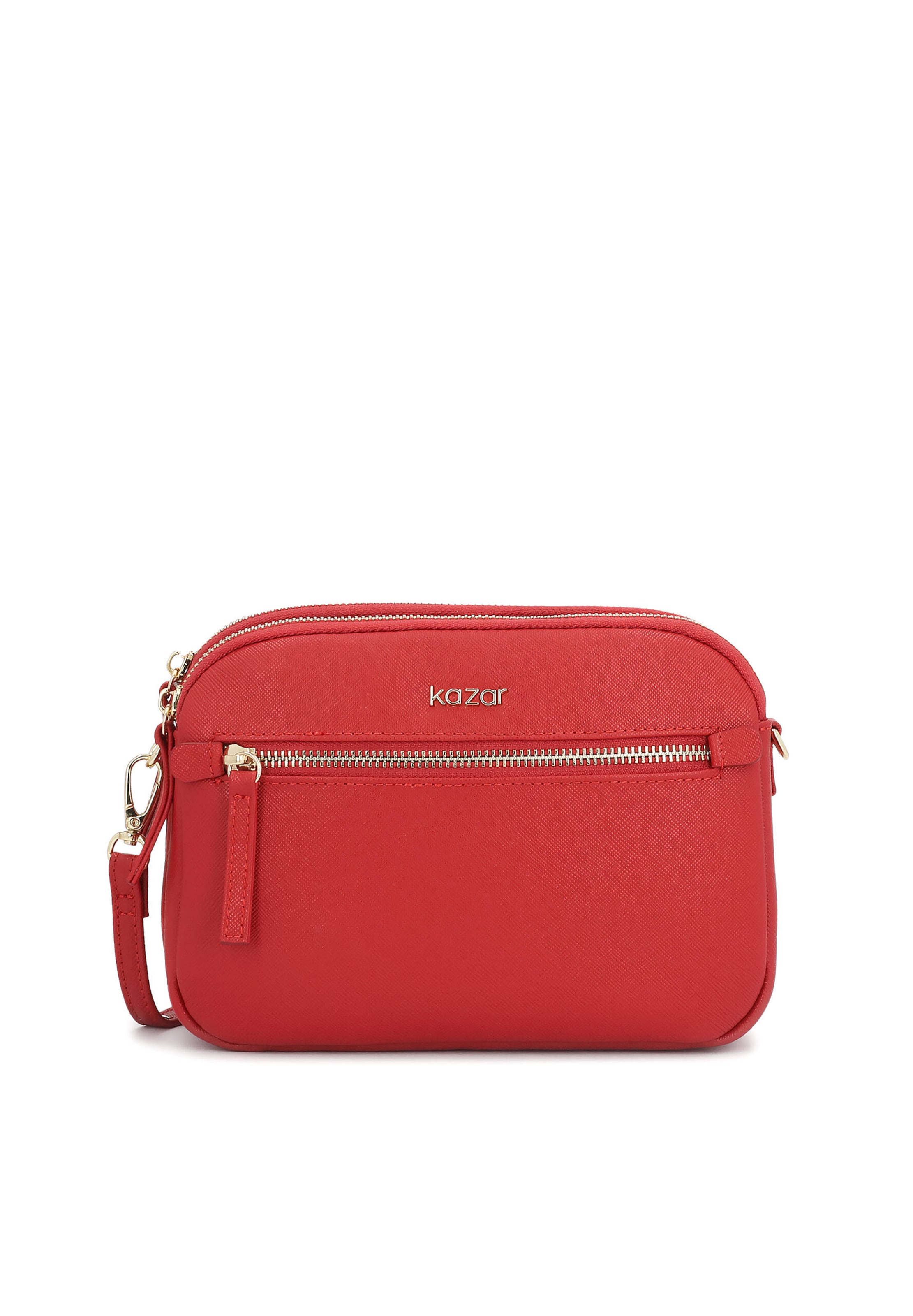 Kazar Handtas in Rood: voorkant