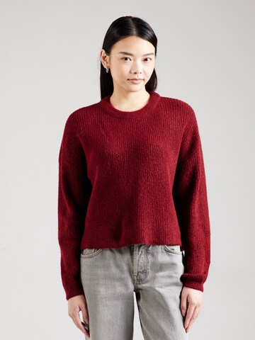 ABOUT YOU Sweater 'Derya' in Red: front
