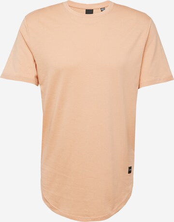 Only & Sons Regular fit T-shirt 'Matt' i orange: framsida