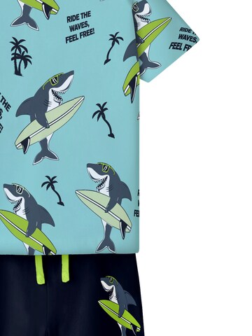 NAME IT Joggingpak 'Flaz' in Blauw