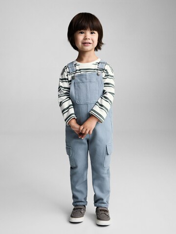 MANGO KIDS Regular Latzhose 'JUANITO' in Blau: Vorderseite