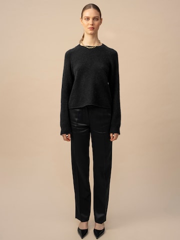 Anse Victorin Pullover 'Elaine'‌‌ in Schwarz: Vorderseite