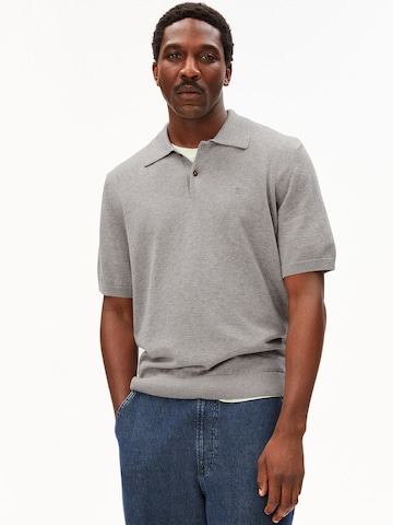 ARMEDANGELS Shirt in Grijs: voorkant