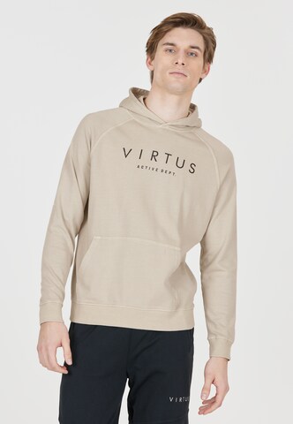 Virtus Sweatshirt 'Bold' in Beige: predná strana
