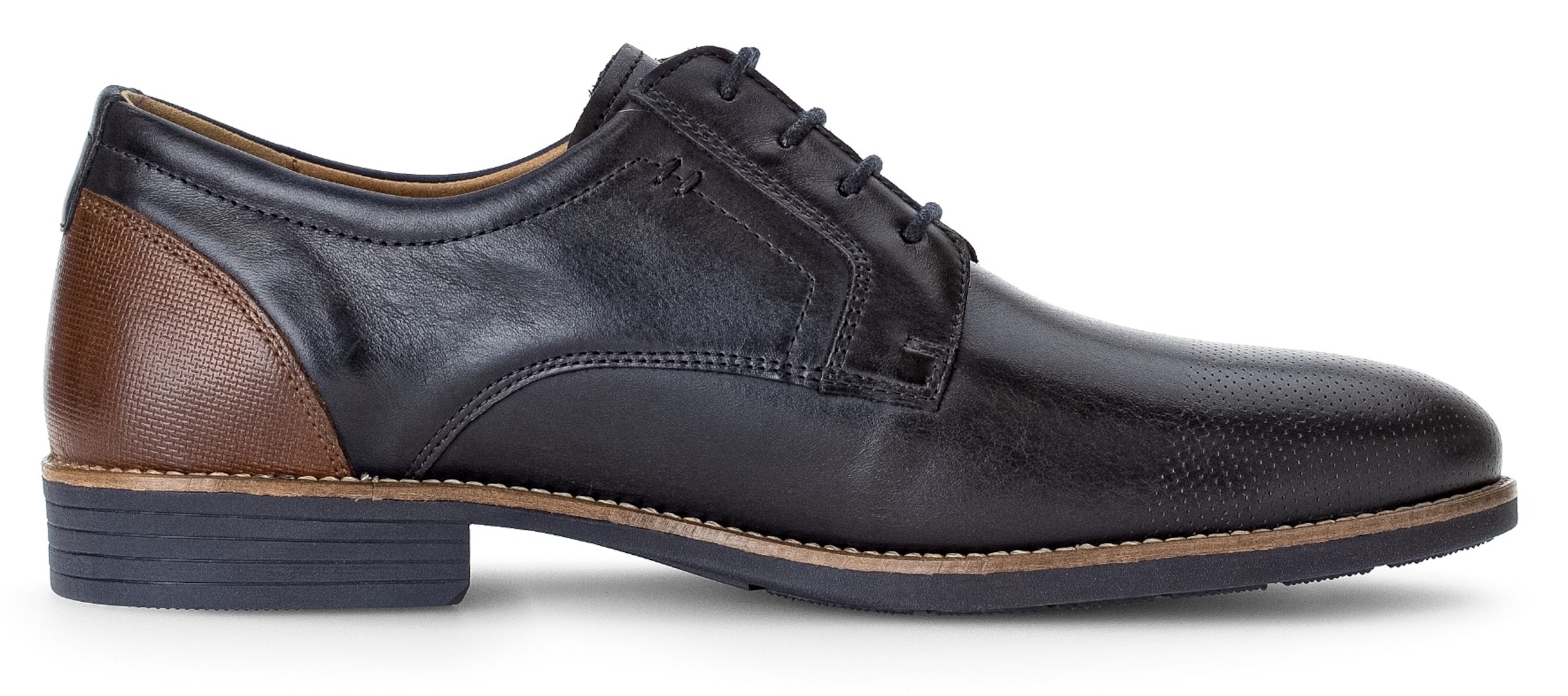 Pius Gabor Schnürschuh in Schwarz