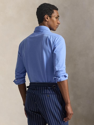Coupe slim Chemise business Polo Ralph Lauren en bleu