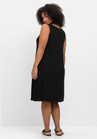 SHEEGO Beach Dress in Black