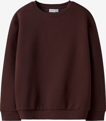 NAME IT Sweatshirt in Brown: front