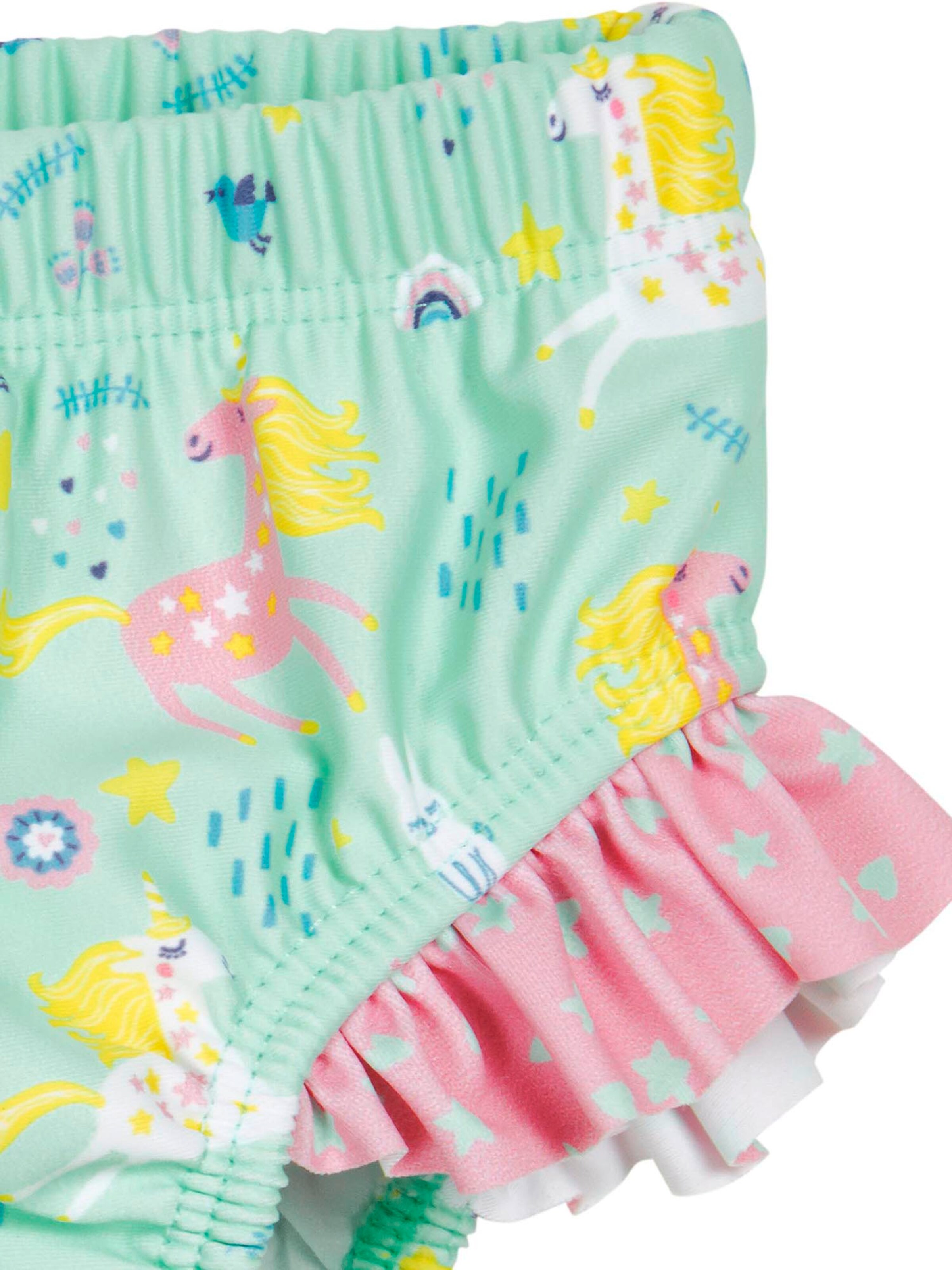 PLAYSHOES - Protección UV 'Einhorn' en verde