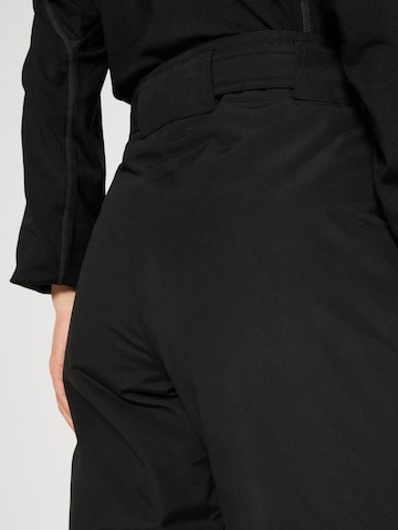 Regular Pantalon outdoor 'ENGADIN 89' elho en noir