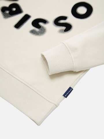 TOM TAILOR Sweatshirt in Wit