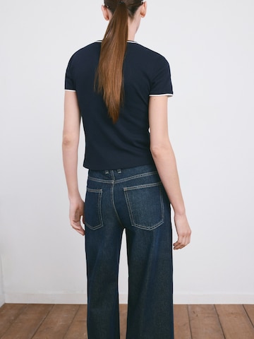 MANGO Pullover 'LIRIO' in Blau