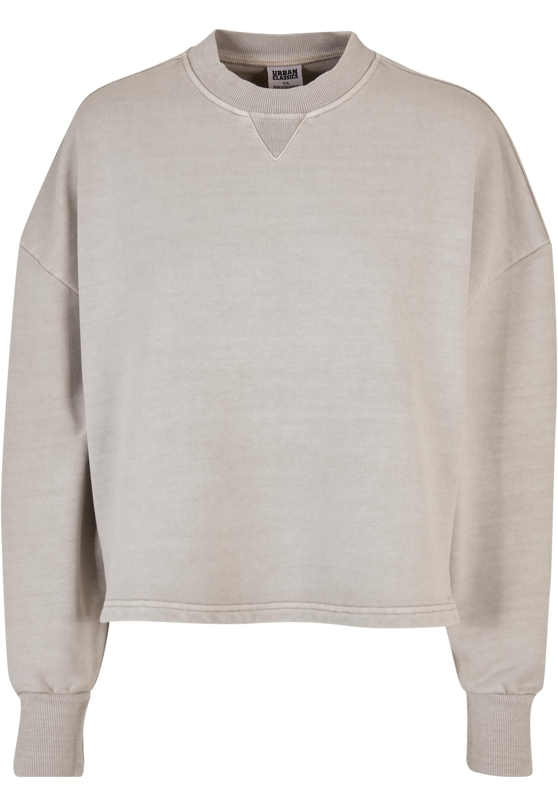 Sweat-shirt Urban Classics en gris : devant