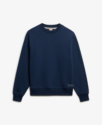Superdry Sweatshirt 'Essential' in Blauw
