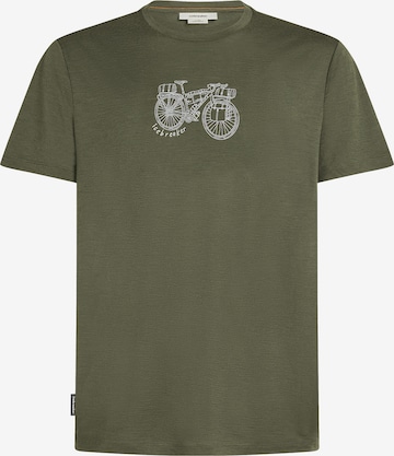 žalia ICEBREAKER Sportiniai marškinėliai 'Tech Lite': priekis