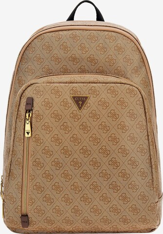 Sac à dos 'Vezzola' GUESS en beige : devant