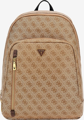 GUESS - Mochila 'Vezzola' en beige: frente