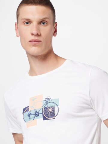 T-Shirt 'BLAIZE' Ragwear en blanc