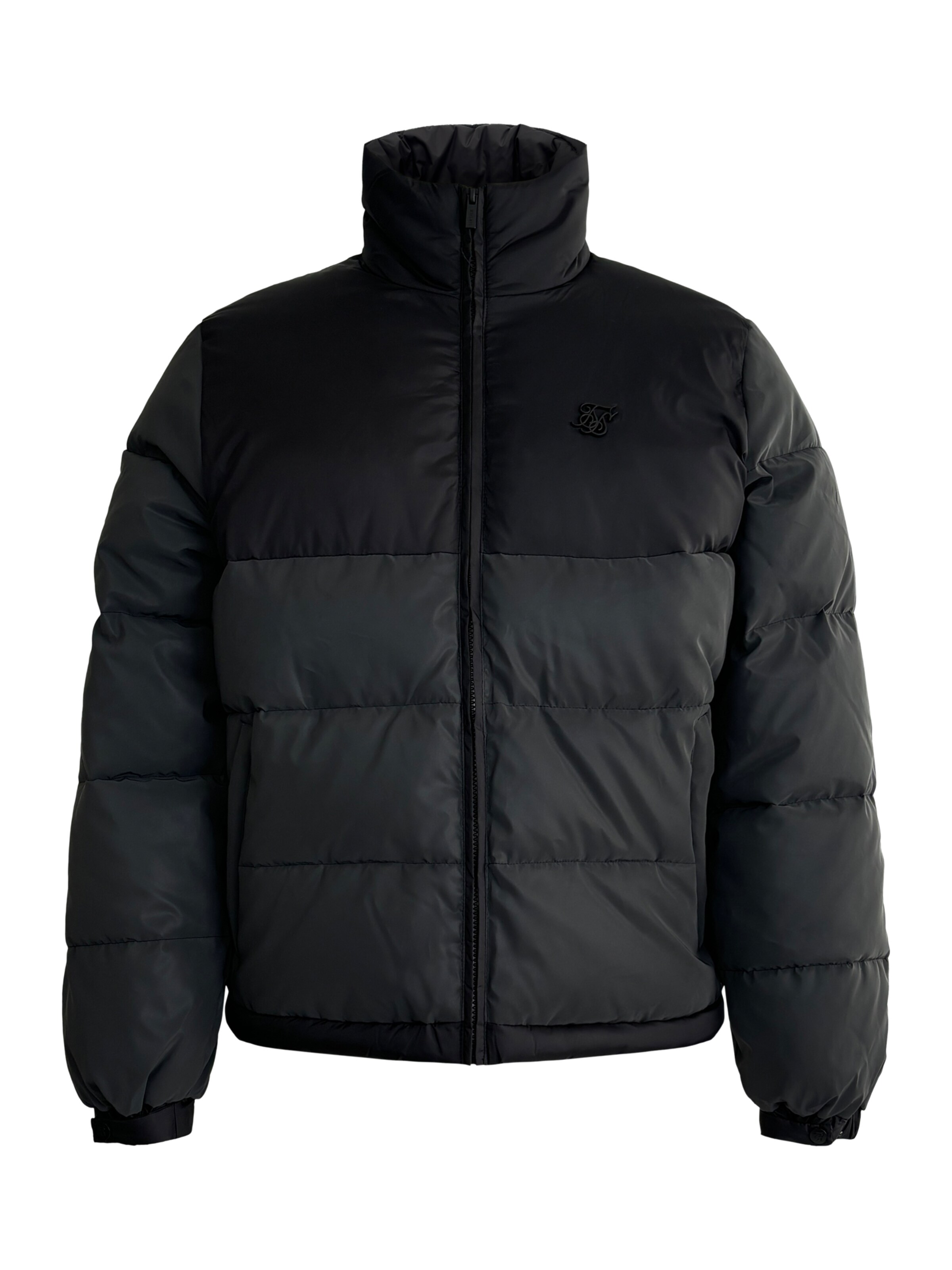 Veste mi-saison SikSilk en bleu : devant