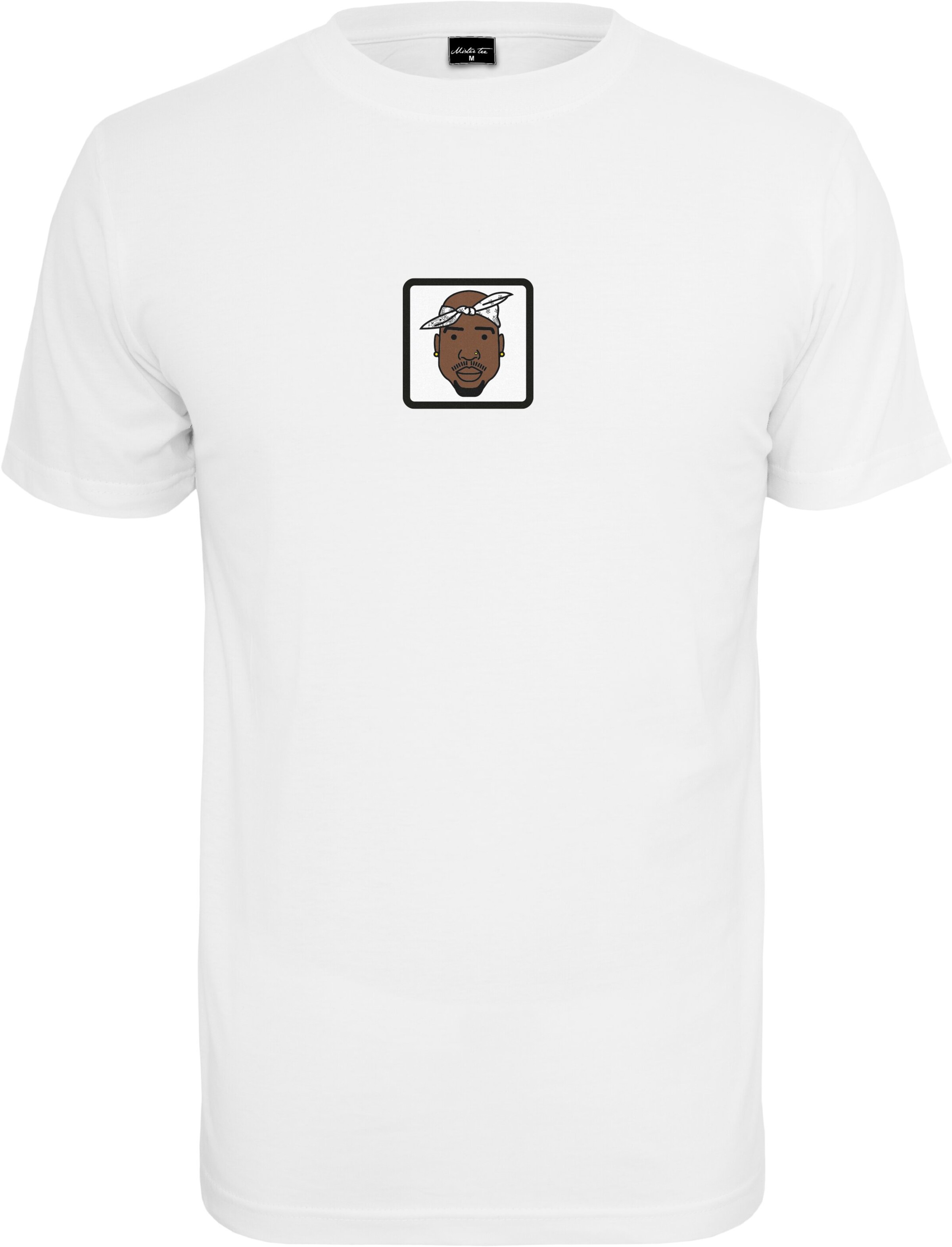 MT Men T-Shirt 'LA Sketch' in Weiß: Vorderseite