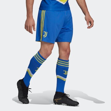 ADIDAS PERFORMANCE Regular Sports trousers 'Juventus Turin 21/22' in Blue: front